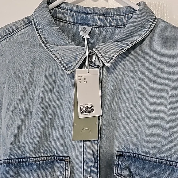 Denim Shirt Dress - Picture 5 of 5